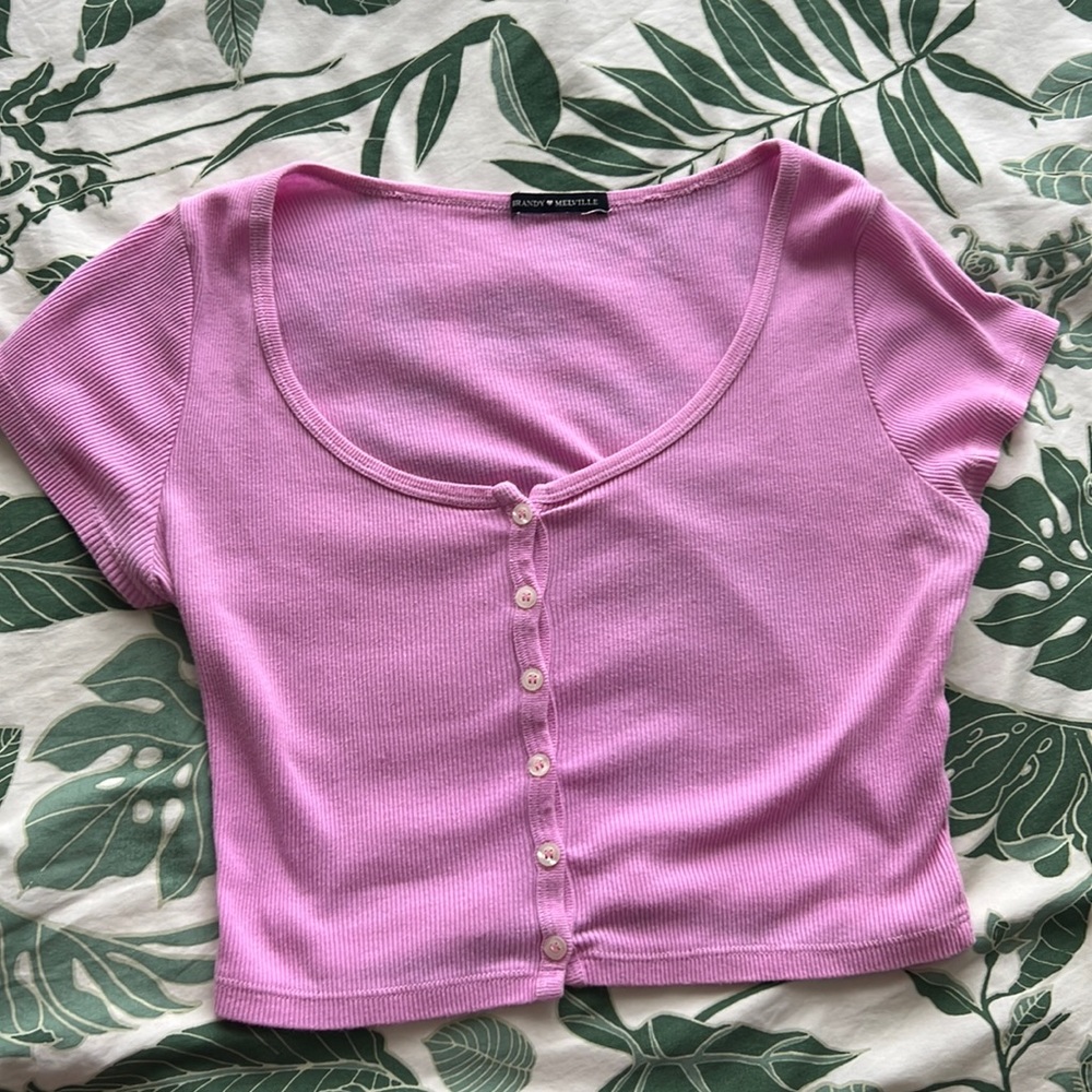 Brandy Melville Button up Top